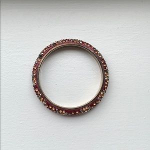 magenta jeweled bracelet